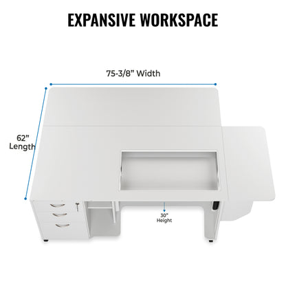 Arrow Sewing Sydney Lite Dual Rail Electric Sewing Cabinet