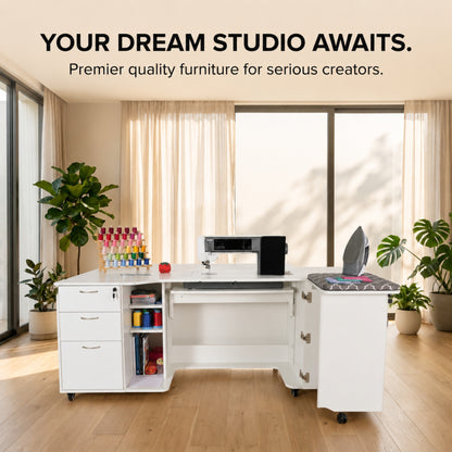 Sydney Hydraulic XL Sewing Cabinet