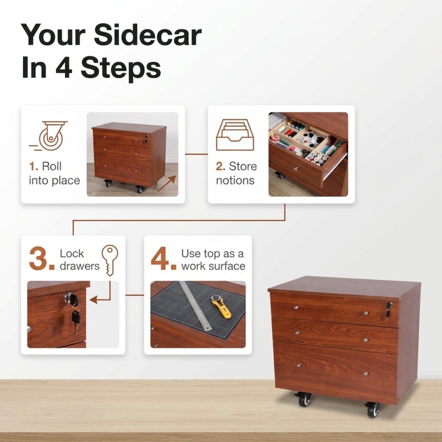 Arrow Joey Sewing Cabinet
