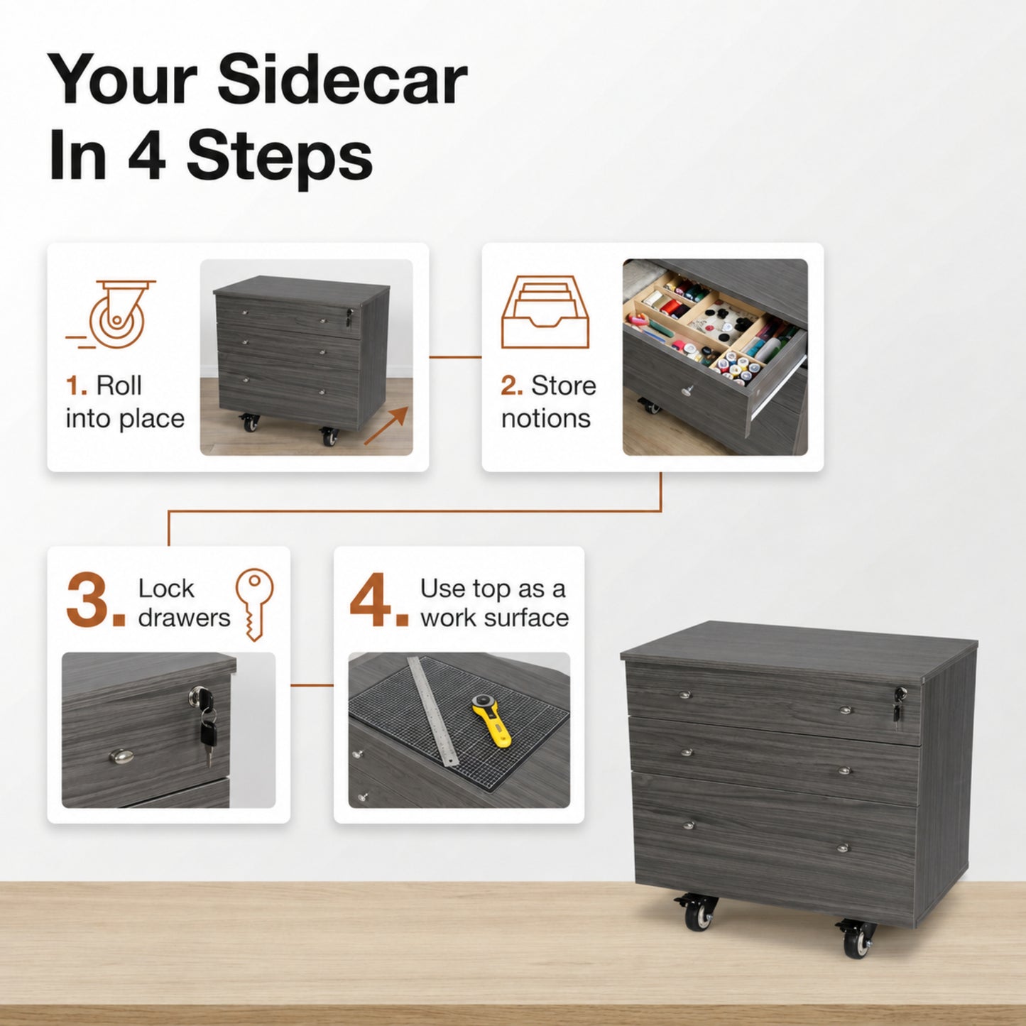 Arrow Joey Sewing Cabinet