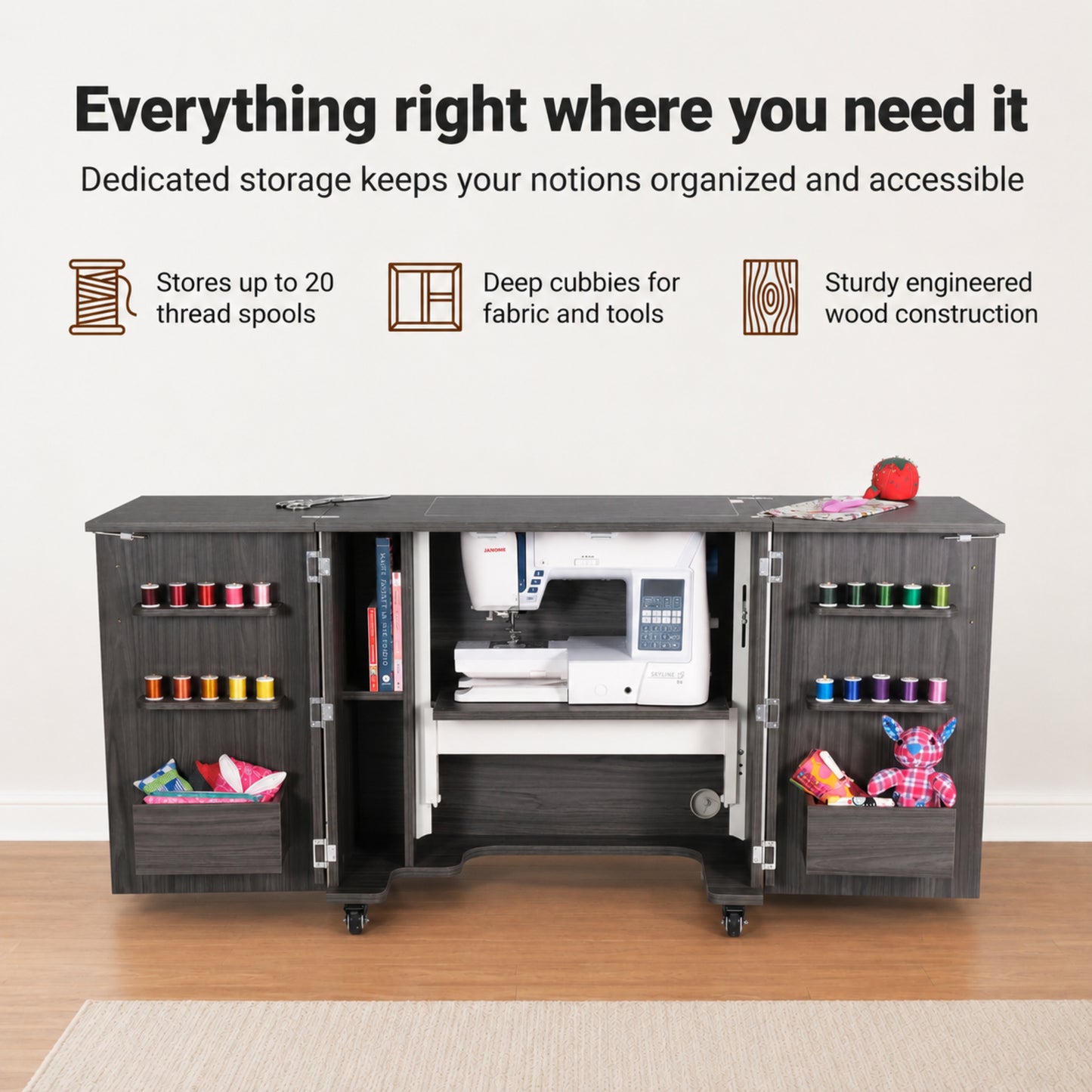 Kangaroo Sewing Furniture Bandicoot Sewing Cabinet