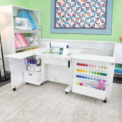 Arrow Sewing Wallaby Dual Rail Electric Sewing Cabinet
