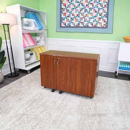 Arrow Sewing Wallaby Dual Rail Electric Sewing Cabinet
