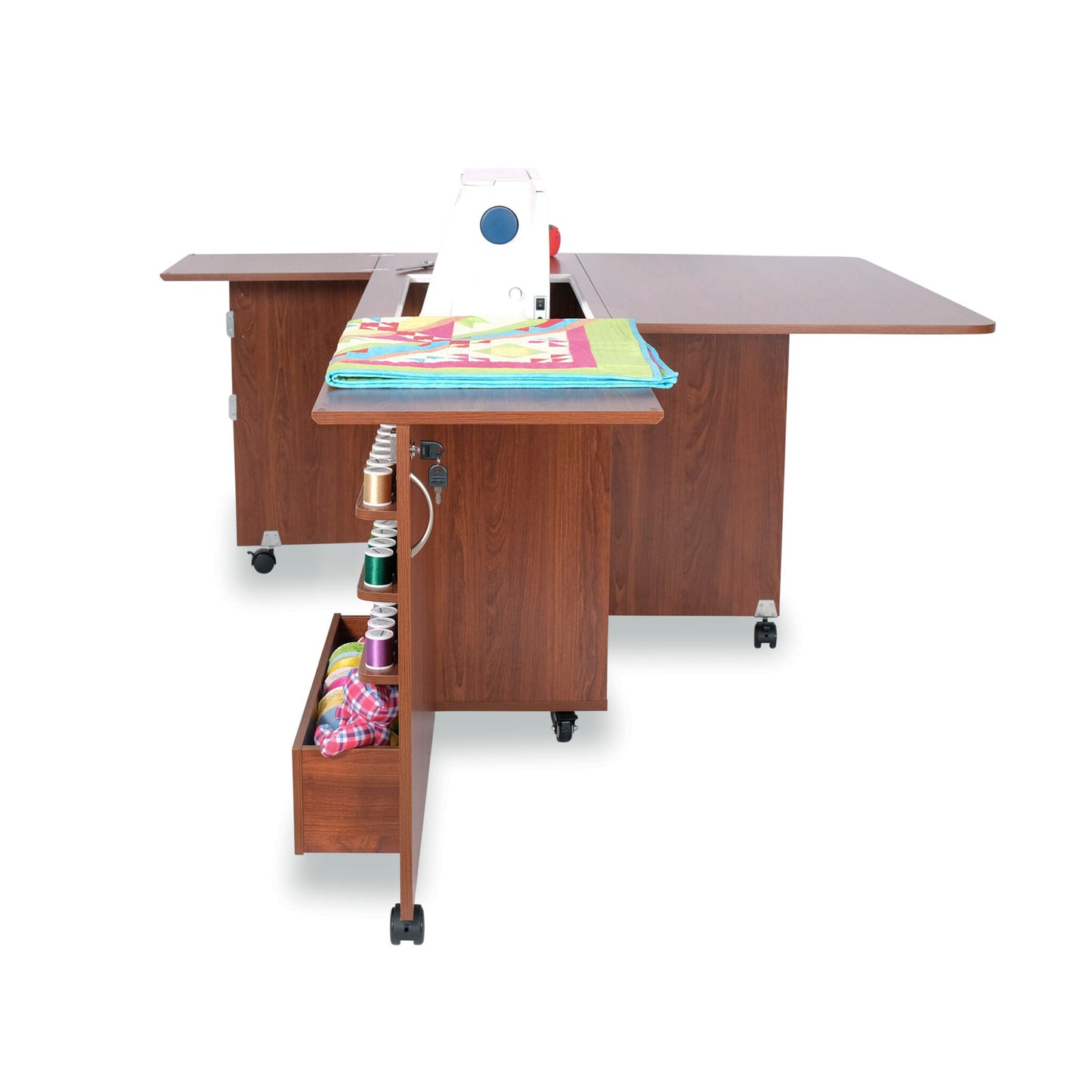 Arrow Sewing Wallaby Dual Rail Electric Sewing Cabinet