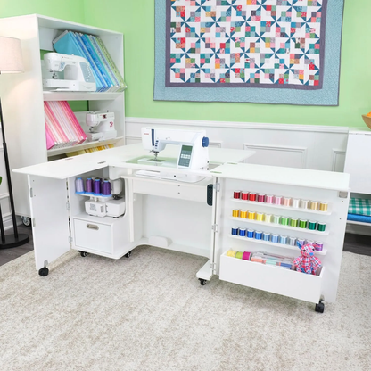 Arrow Sewing Wallaby Dual Rail Electric Sewing Cabinet