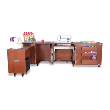 Load image into Gallery viewer, Aussie Dual Rail Electric Sewing Cabinet
