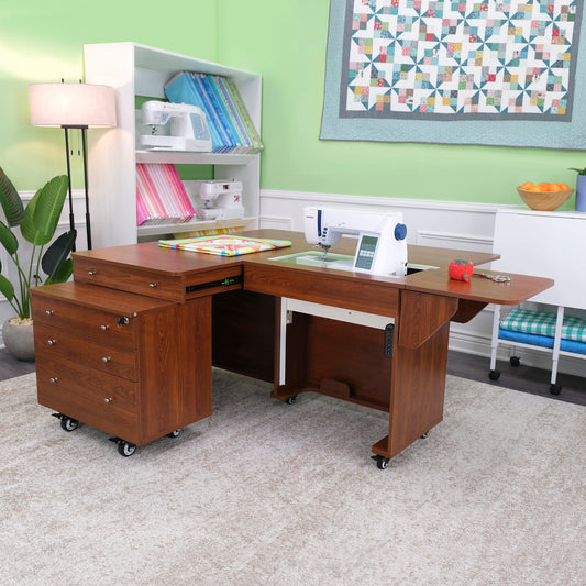 Arrow Sewing Kangaroo & Joey Dual Rail Electric Sewing Cabinet