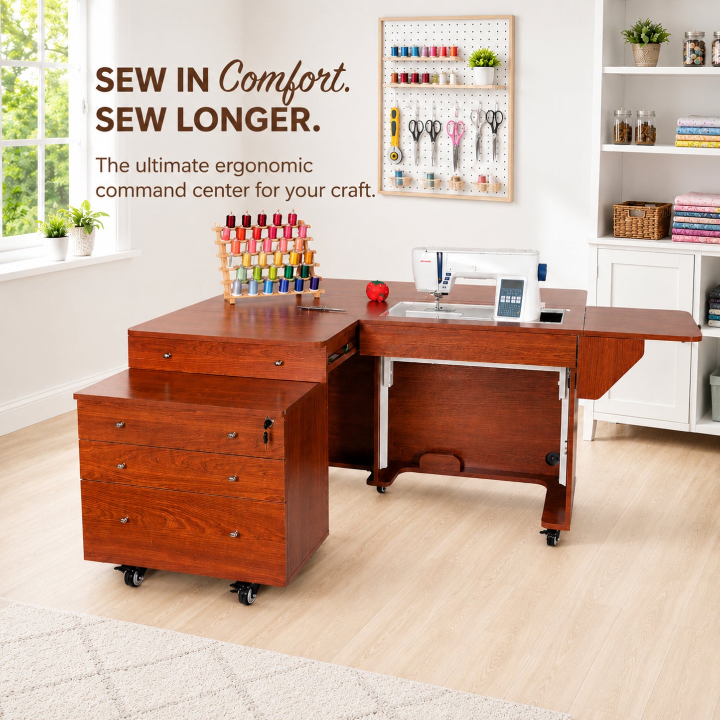 Kangaroo & Joey Sewing Cabinet
