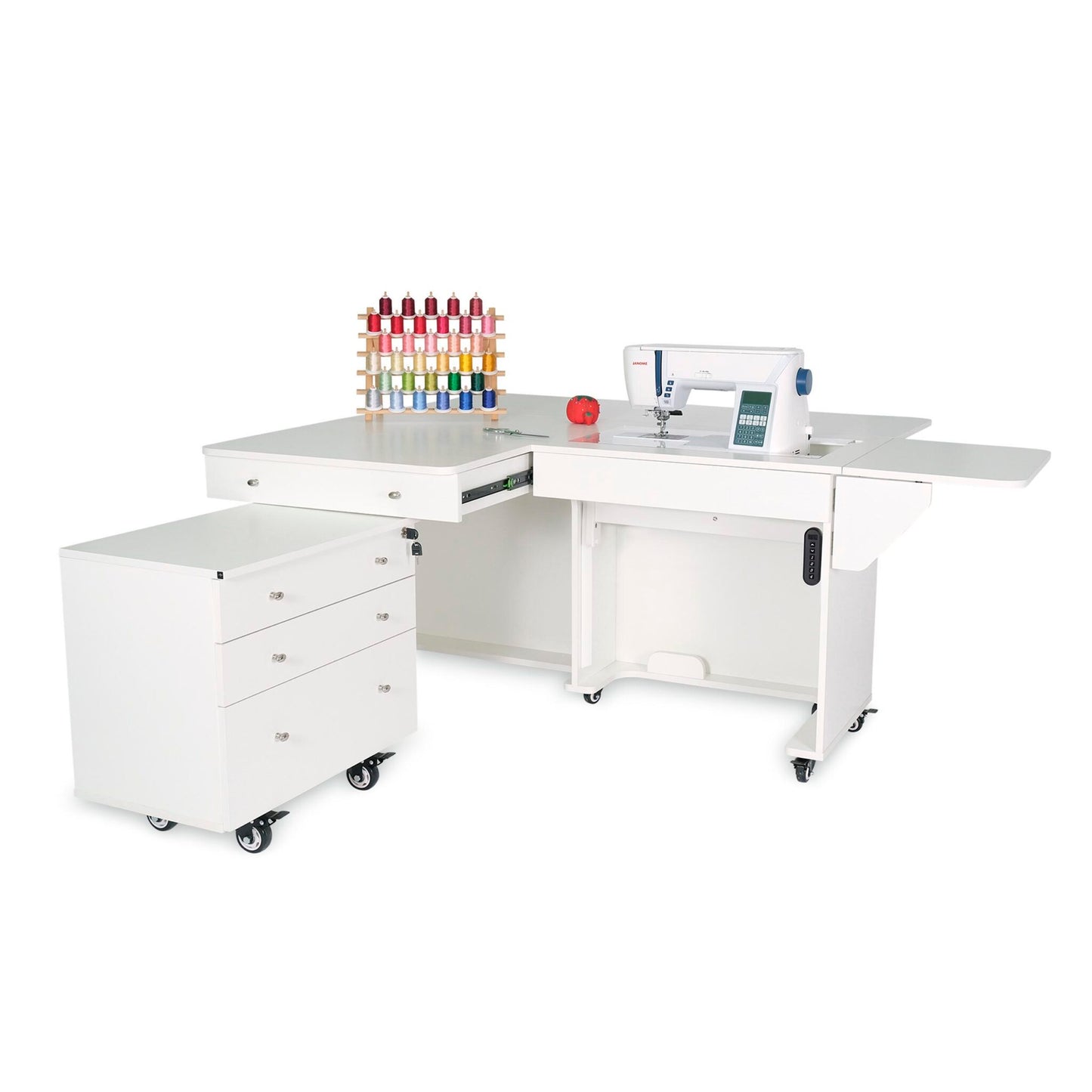 Arrow Sewing Kangaroo & Joey Dual Rail Electric Sewing Cabinet