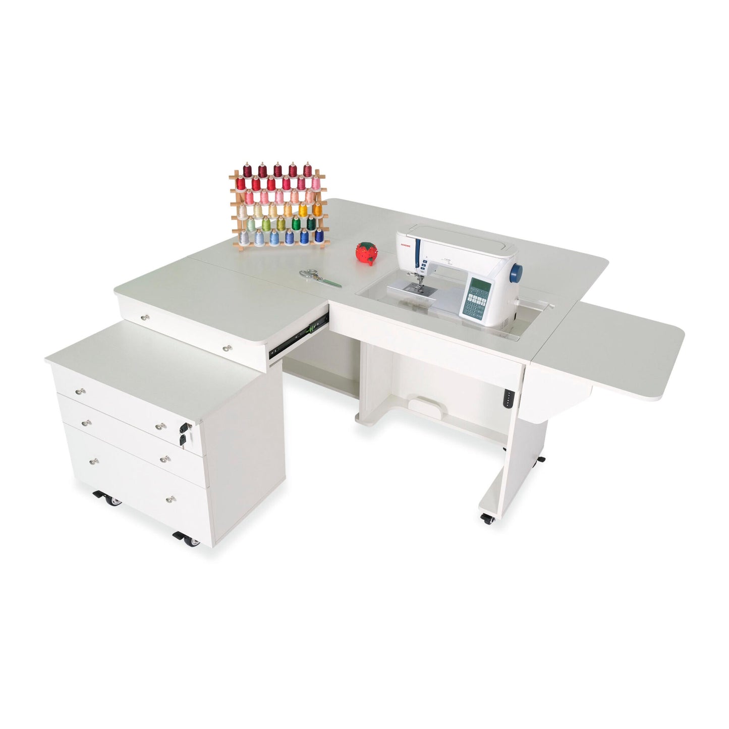 Arrow Sewing Kangaroo & Joey Dual Rail Electric Sewing Cabinet