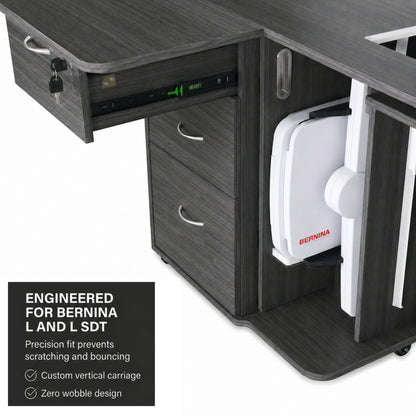 Arrow Sewing Bernina Embroidery Arm Storage Drawer for Sydney Sewing Cabinet