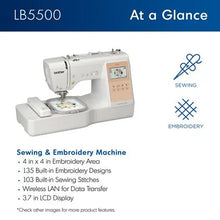Load image into Gallery viewer, Brother LB5500 Computerized Sewing &amp; Embroidery Machines Sewing &amp; Embroidery Combos
