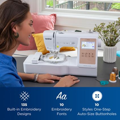 Brother LB5500 Computerized Sewing & Embroidery Combo