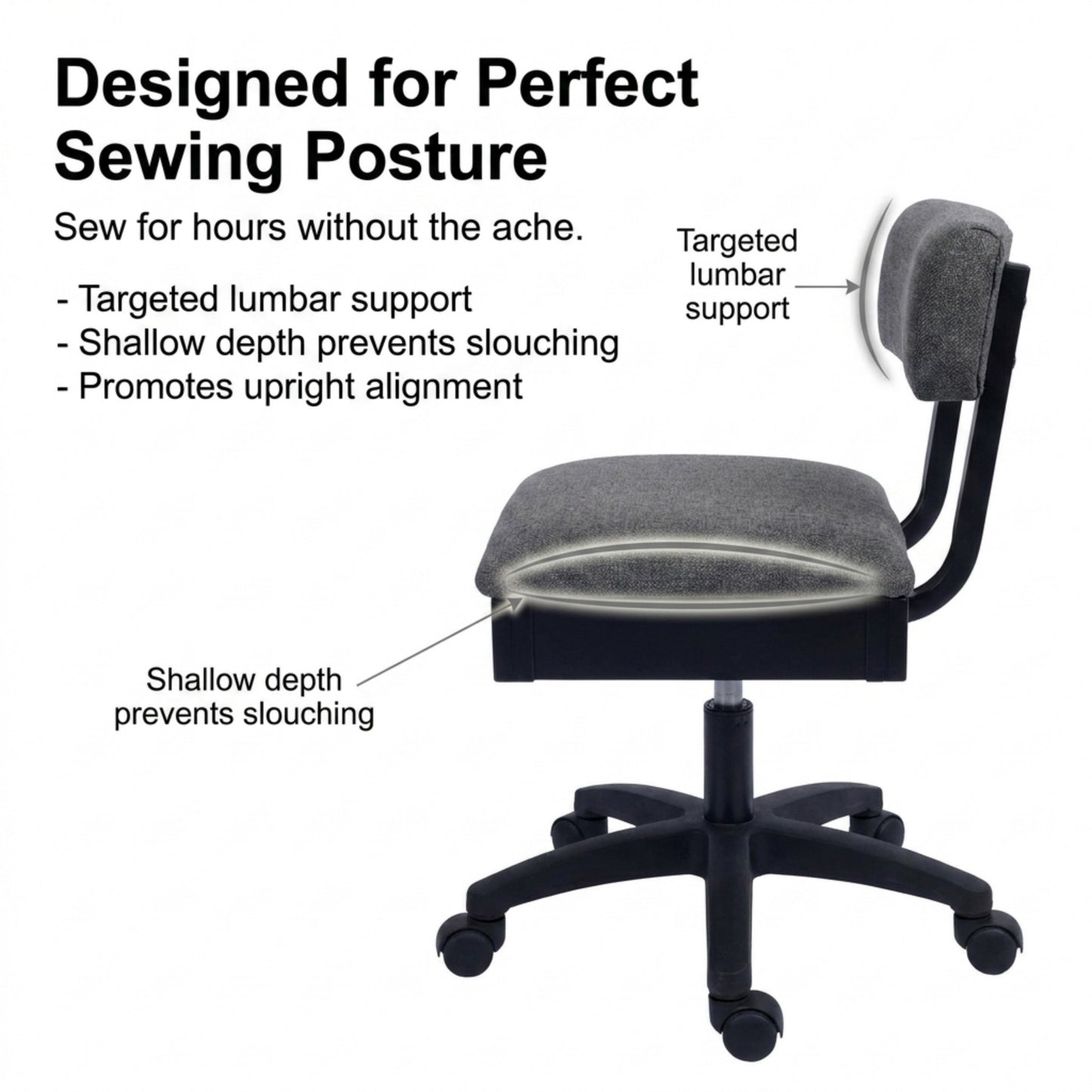 Arrow Sewing Hydraulic Chair