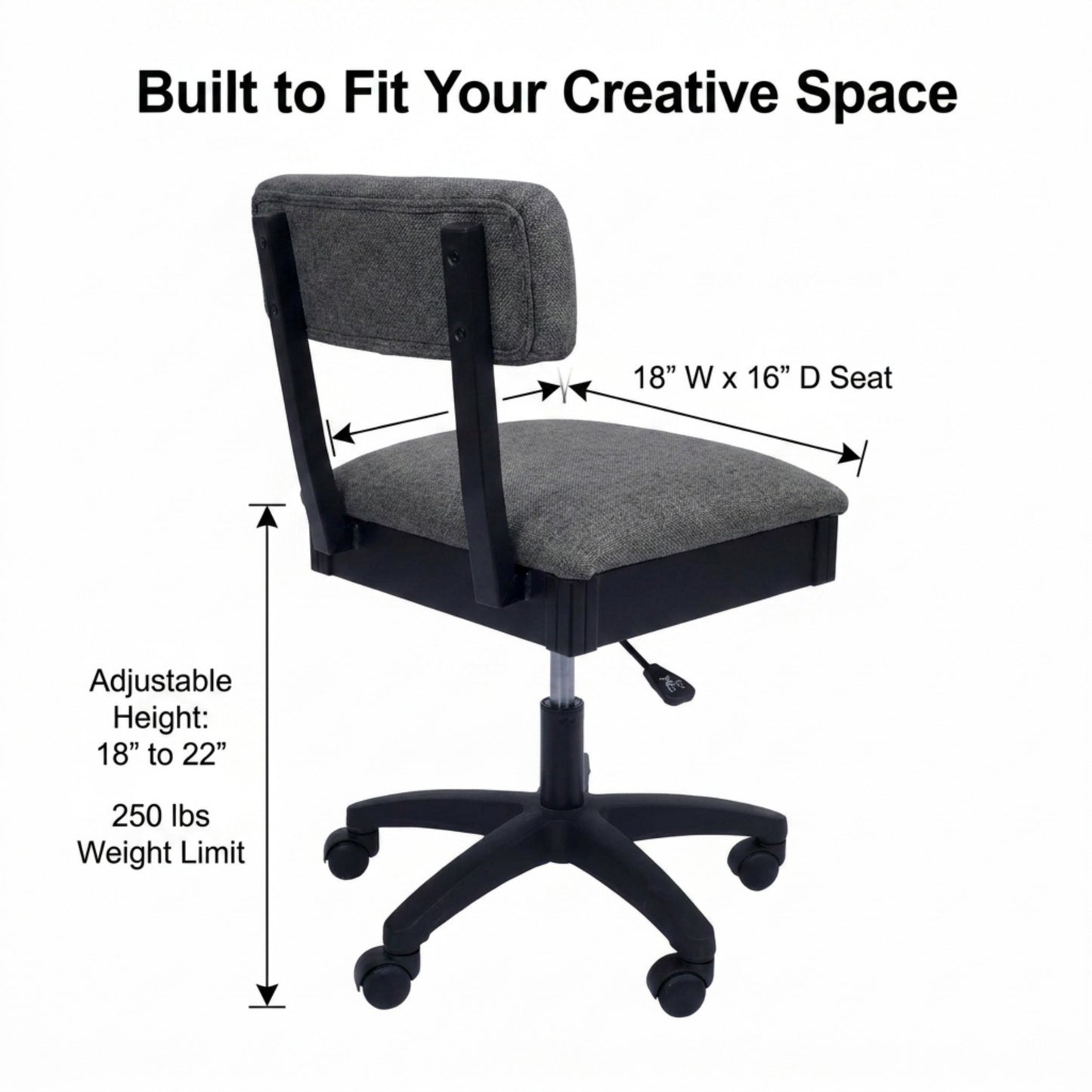 Arrow Sewing Hydraulic Chair