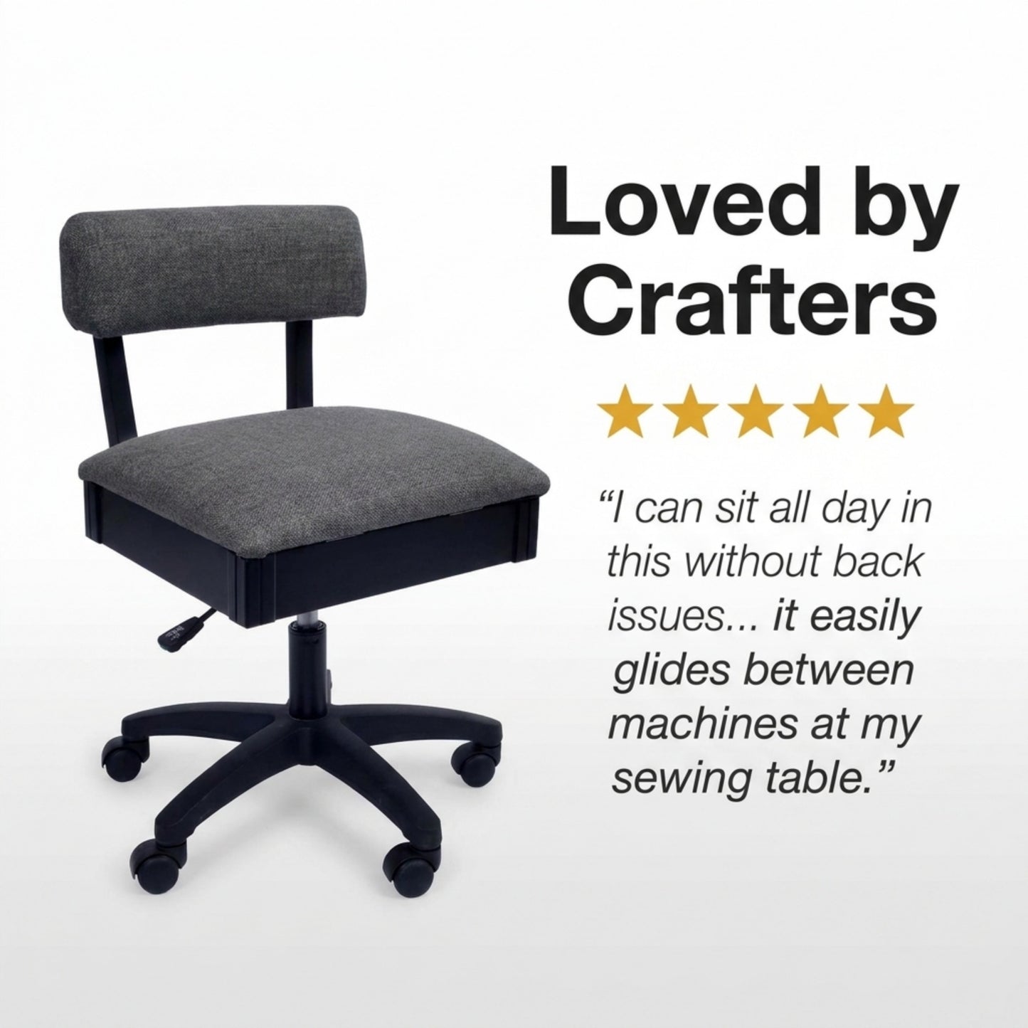 Arrow Sewing Hydraulic Chair