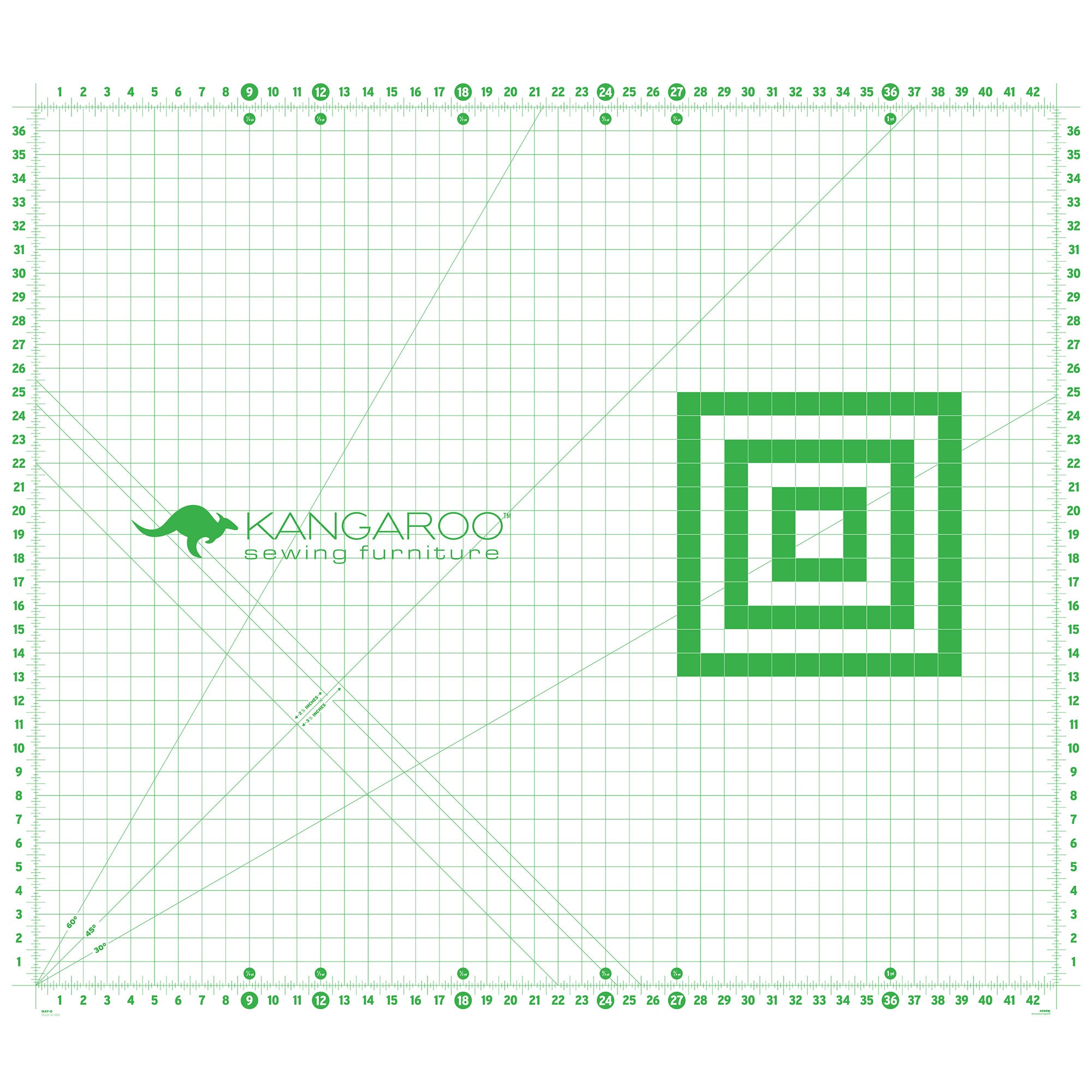 46” x 40” Cutting Mat (MAT-D) – Creative Sewing Center