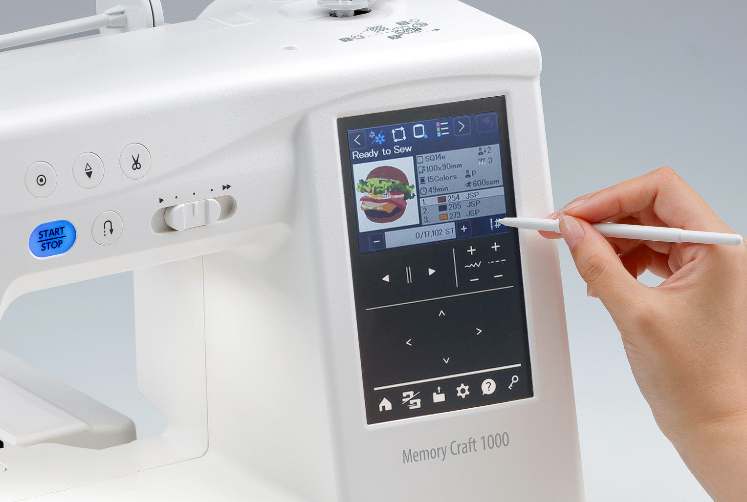 Janome Memory Craft 1000 Sewing & Embroidery Machine