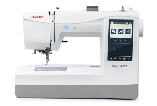 Janome MC100E Memory Craft Embroidery Machine