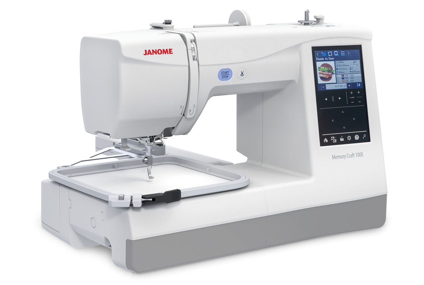 Janome MC100E Memory Craft Embroidery Machine