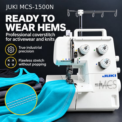 Juki MCS-1500N Cover and Chain Stitch Machine