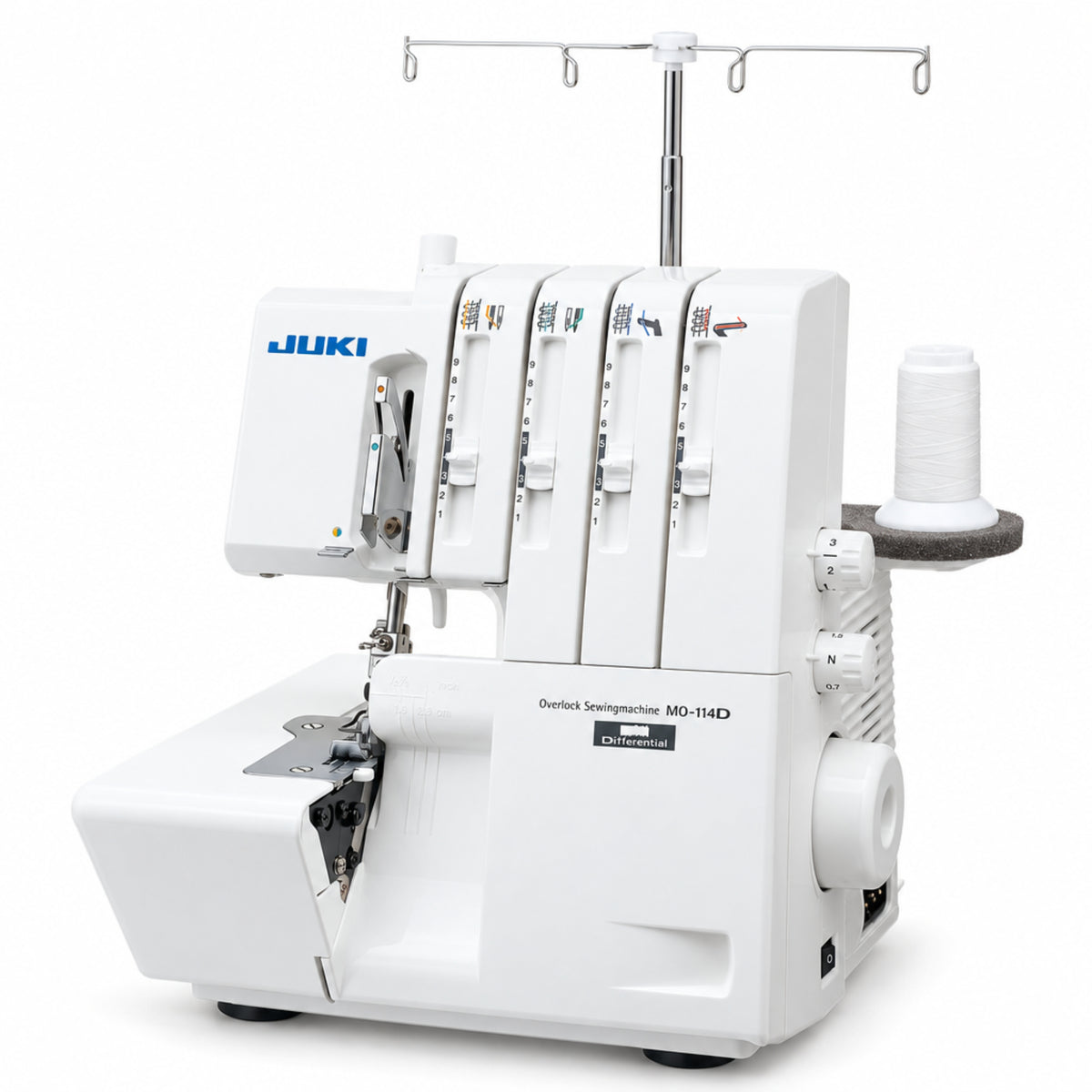 JUKI AMERICA MO-114D 2/3/4 Thread Overlock with Differential Feed and Rolled Hem
