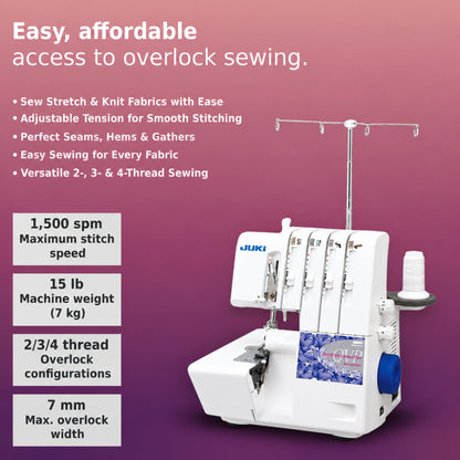Juki MO-1200NQVP Serger Machine