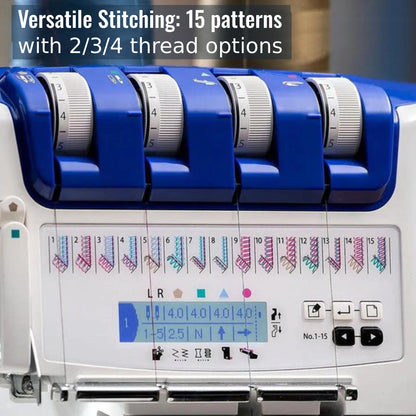 Juki MO-2000QVP Serger Machine
