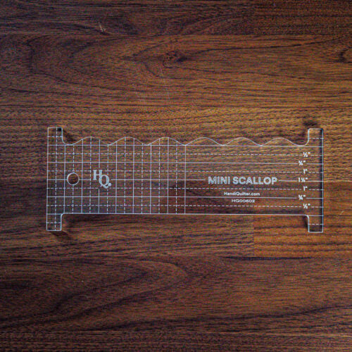 Handi Quilter HG00602 Mini Scallop Ruler