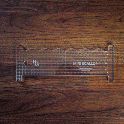 Handi Quilter HG00602 Mini Scallop Ruler
