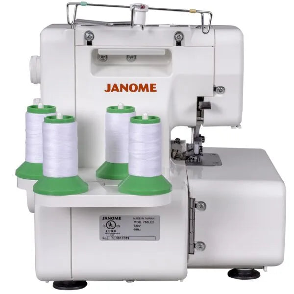 Janome MyLock 654D Sailing Line with 12-Spool Overlock Thread Set
