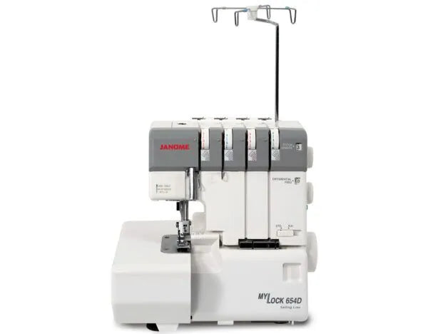 Janome MyLock 654D Sailing Line with 12-Spool Overlock Thread Set