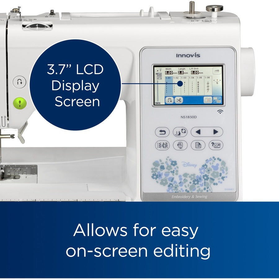 Brother NS1850D Combination Sewing & Embroidery machine with Disney designs
