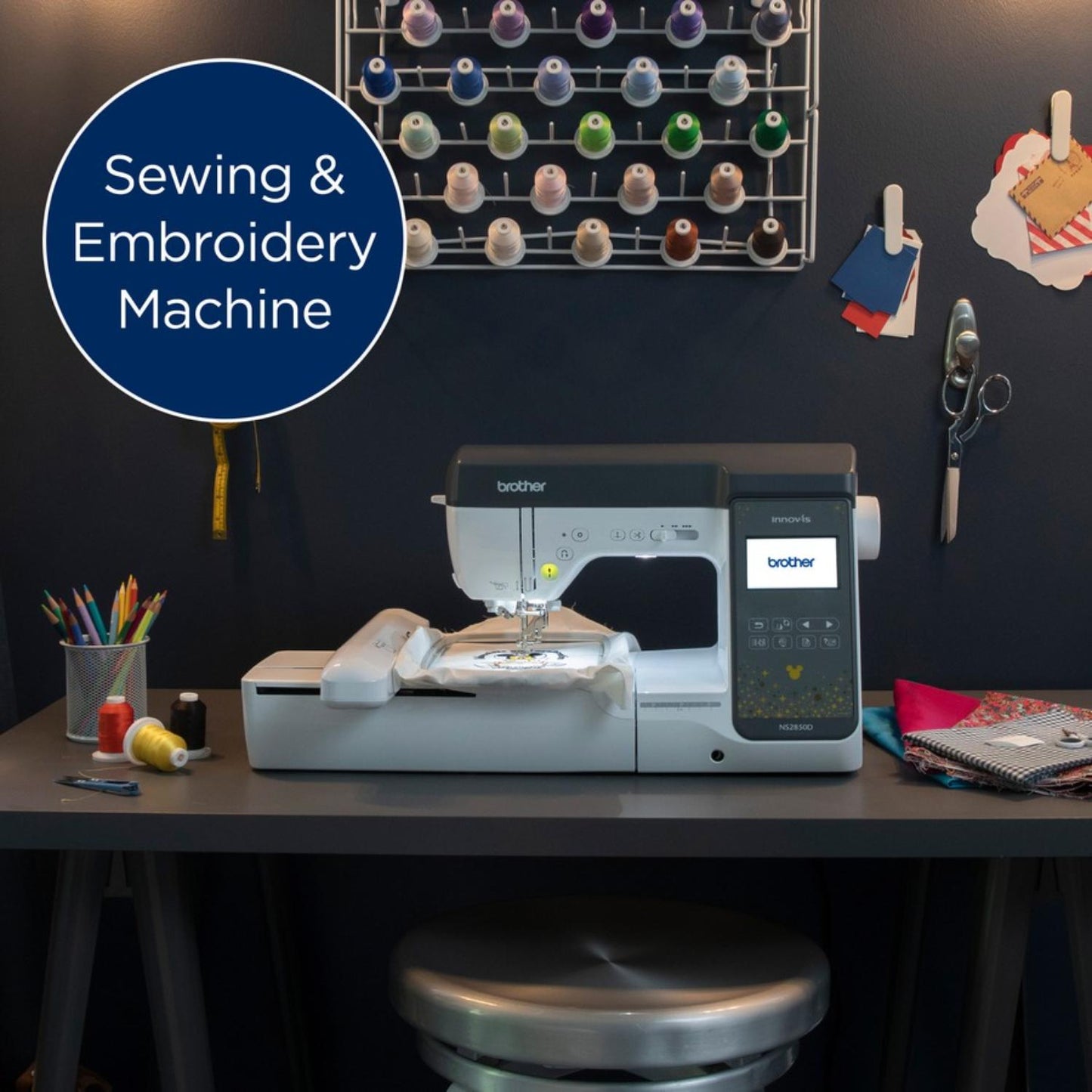 Brother NS2850D Combination Sewing and Embroidery Machine