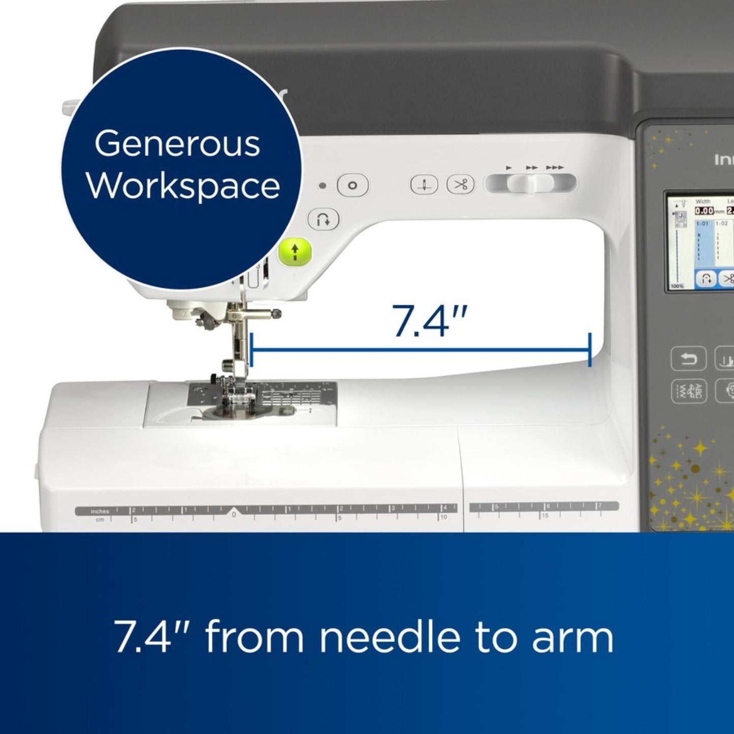 Brother NS2850D Combination Sewing and Embroidery Machine