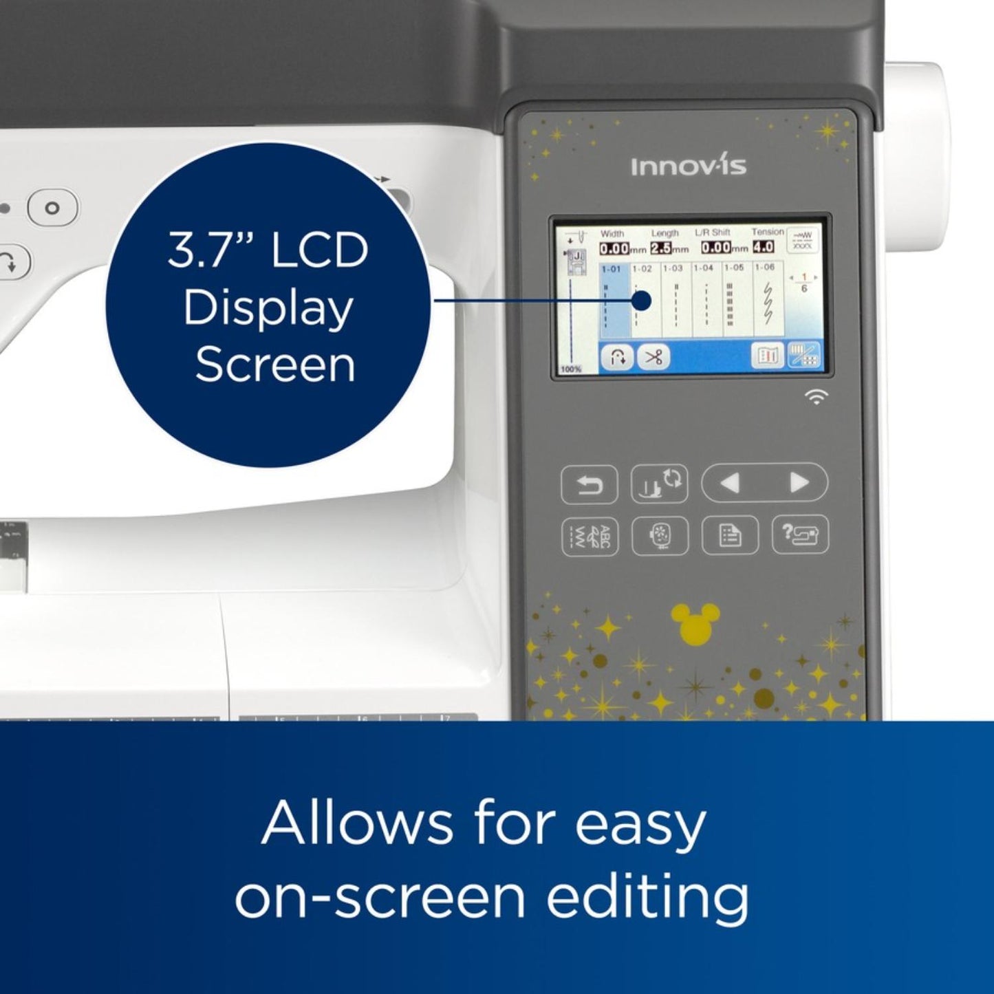 Brother NS2850D Combination Sewing and Embroidery Machine