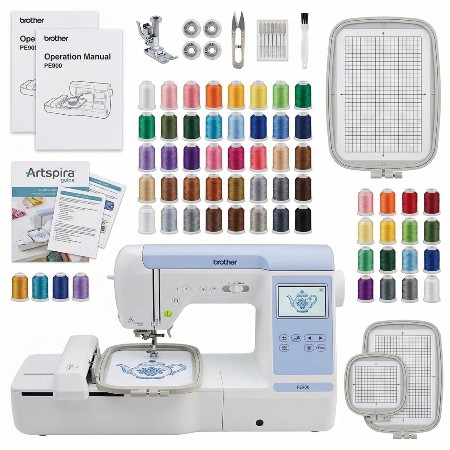 Brother PE900 5” x 7” Embroidery Only Machine