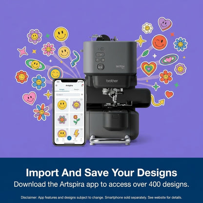 Brother PP1 Skitch, Artspira App Enabled Embroidery Machine