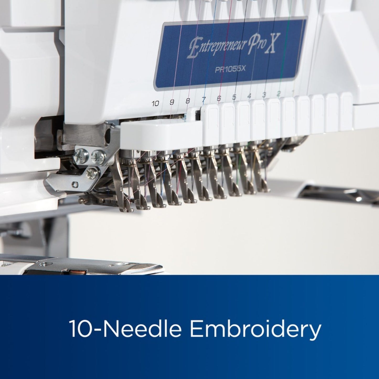 Brother PR1055X 10 Needle Home Embroidery Machine