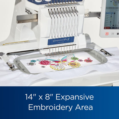 Brother PR1055X 10 Needle Home Embroidery Machine
