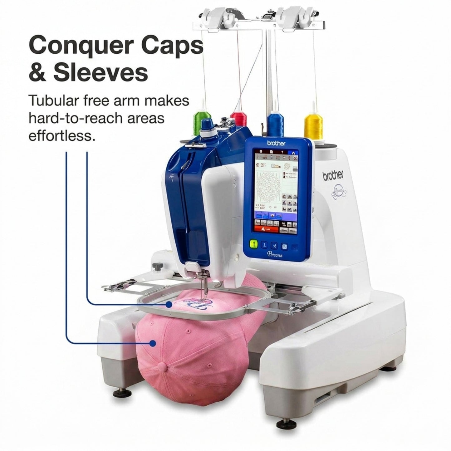 Brother PRS100 Single-Needle Embroidery Machine