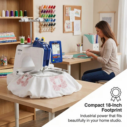 Brother PRS100 Single-Needle Embroidery Machine