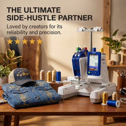 Brother PRS100 Single-Needle Embroidery Machine