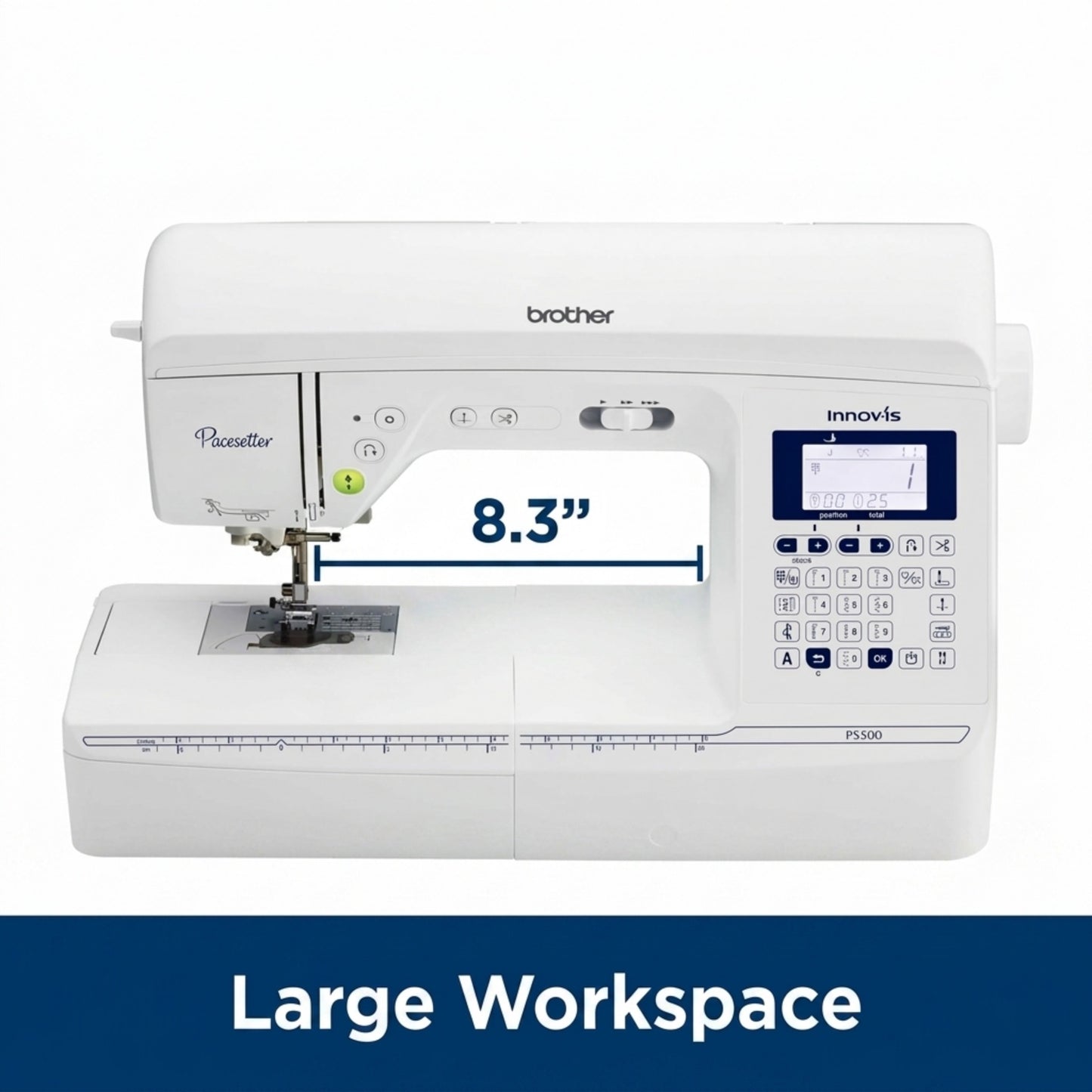 Brother Pacesetter PS500 Sewing Machine with Display