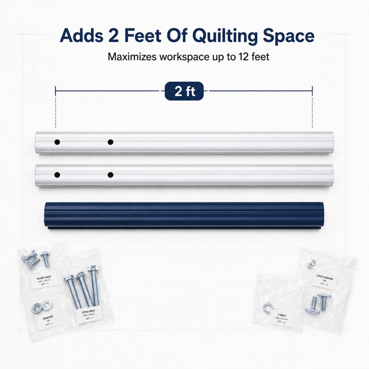 Grace QEF-01-17099 QE Rolling Frame 2ft Extension