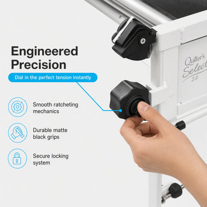 Grace QEF-01-17170 QE Rolling Frame Batting/Idler Rail