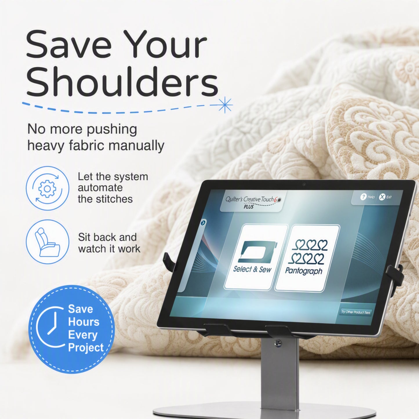 Grace QMN-01-17968 QuiltMotion QCT 6 PLUS