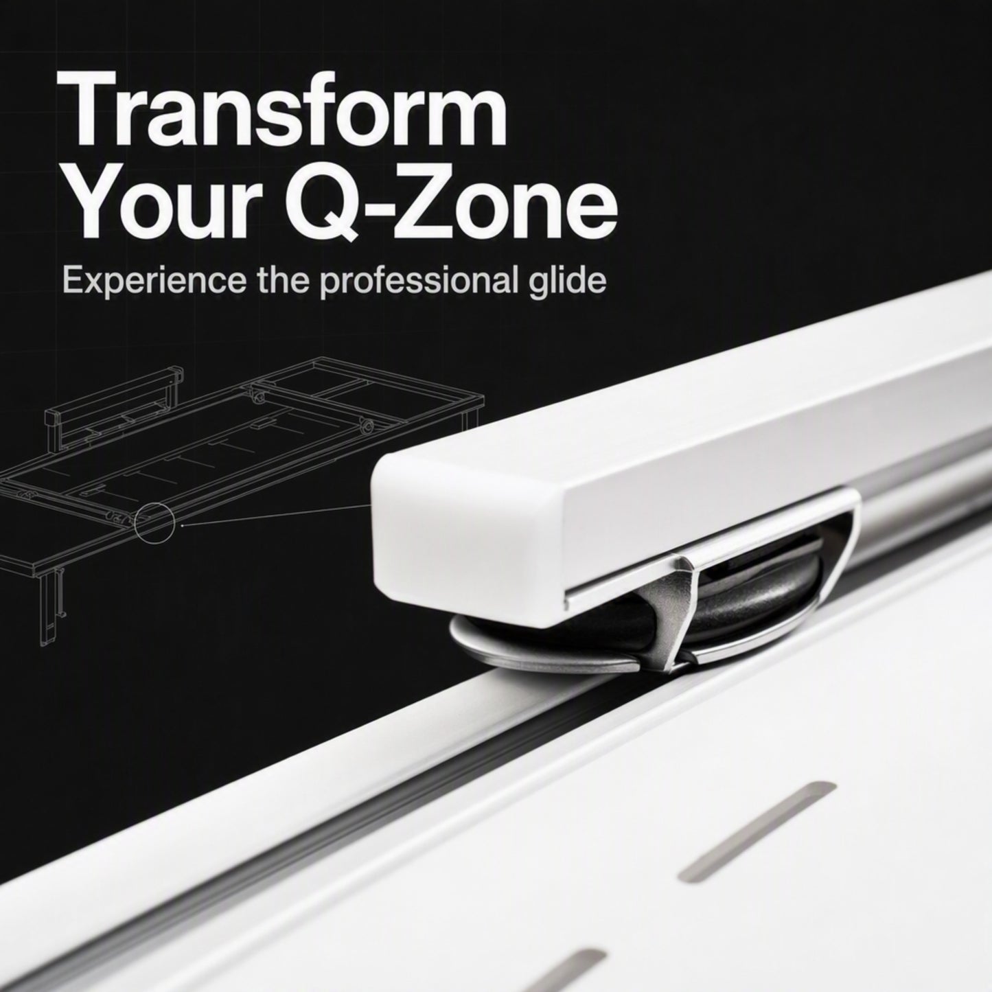 Grace QZF-01-13612 Q-Zone Hoop-Frame Dual Track Upgrade