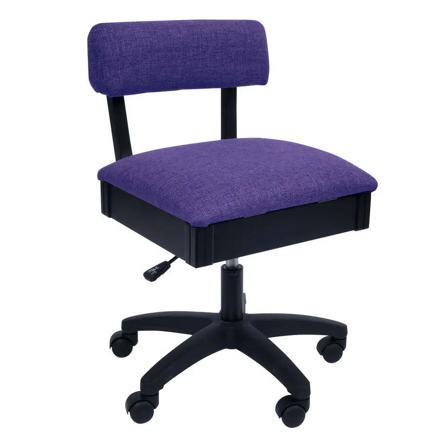 Royal Purple Hydraulic Sewing Chair