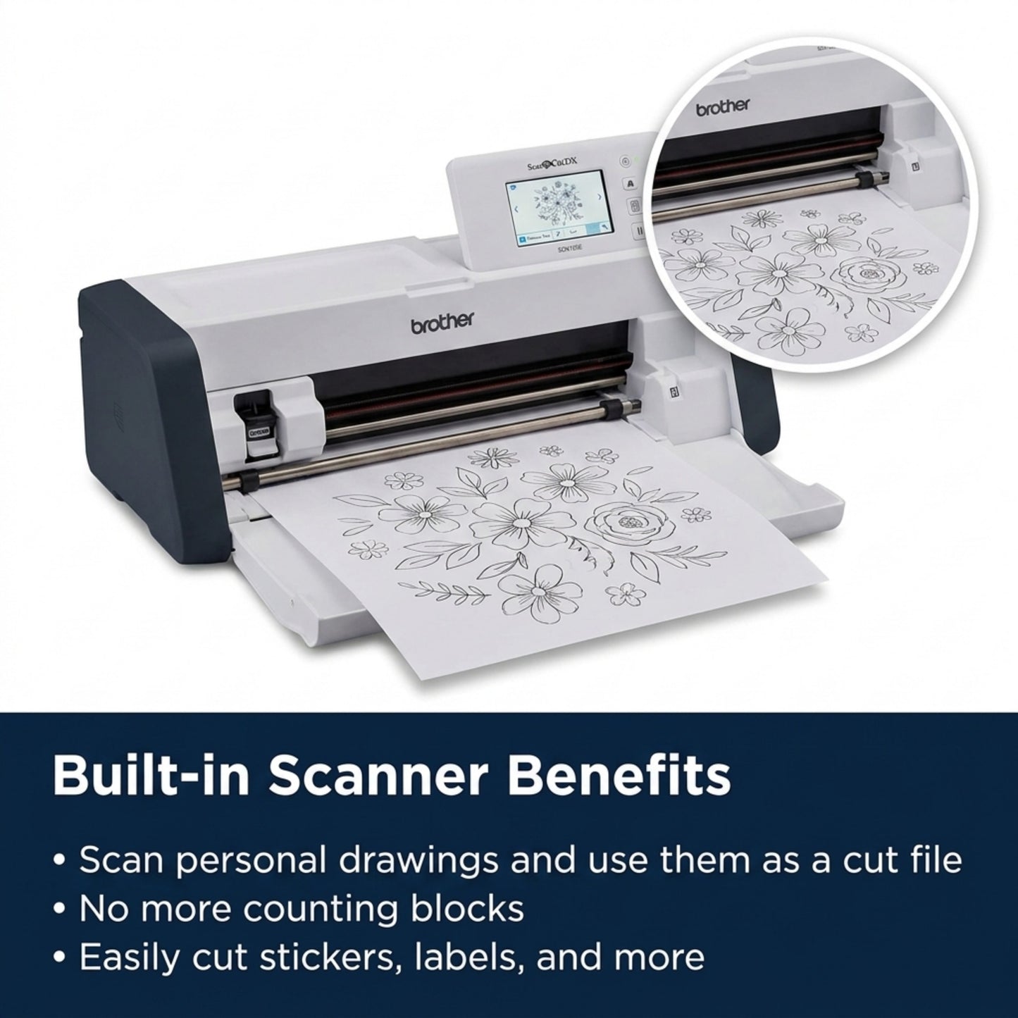 Brother ScanNCut SDX85C - Charcoal